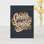 Snuif tot je wobbelt kaart (Gele Bloem)