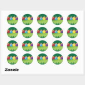 snuisterij ronde sticker (Vel)