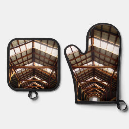 snuisterijen ovenwant & pannenlap set