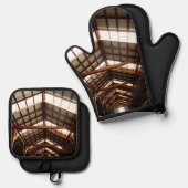 snuisterijen ovenwant & pannenlap set (Voorkant / Achterkant)