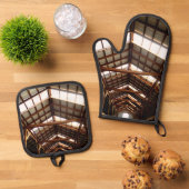 snuisterijen ovenwant & pannenlap set (Top down)