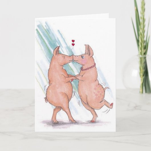 Snuit naar Snuit Feestdagen Kaart (Voorkant)