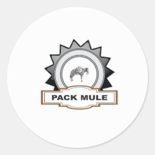 snuit voor scherpe verpakking ronde sticker