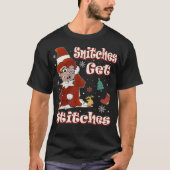 snuitjes voor grappige kerstkerst t-shirt (Voorkant)