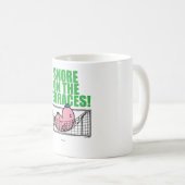 Snurken op de terrassen! koffiemok (Voorkant rechts)