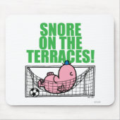 Snurken op de terrassen! muismat (Voorkant)