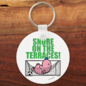 Snurken op de terrassen! sleutelhanger (Voorkant)