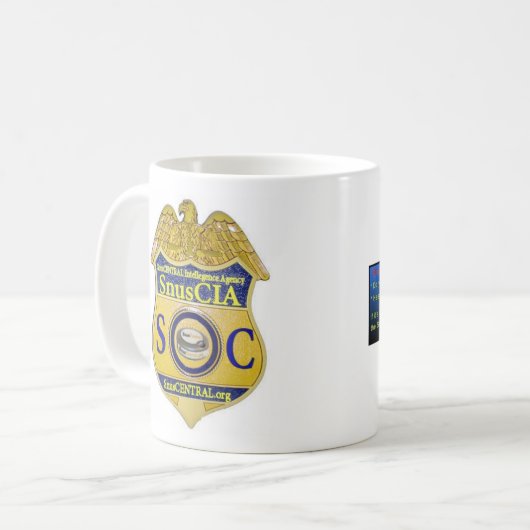 Snus CIA heeft Mok nodig (Voorkant links)