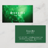 Snus Shop Tabak Vape Rook CBD olie Visitekaartje (Voorkant / Achterkant)