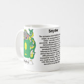 Snyder Family Coat of Arms Mok (Voorkant links)
