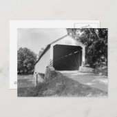 Snyder's Fording Covered Bridge Briefkaart (Voorkant / Achterkant)