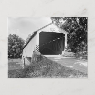 Snyder's Fording Covered Bridge Briefkaart