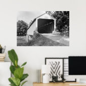 Snyder's Fording Covered Bridge Poster (Thuiskantoor)
