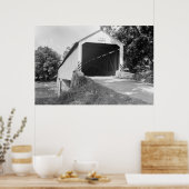 Snyder's Fording Covered Bridge Poster (Keuken)
