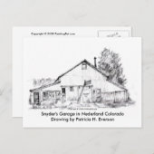 Snyder's Garage, Briefkaart (Voorkant / Achterkant)