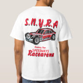 SNYRA Danbury Fair Speedways Vega Stock Car Racing T-shirt (Achterkant)