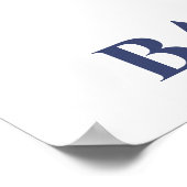 So berry sweet Baby Shower Welcome Sign Poster (Hoek)