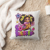 So Blessed™ StarBerry | Schattig meisje aardbei Kussen (Deken)