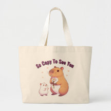 So Capy To See You – Cute Capybara Art 