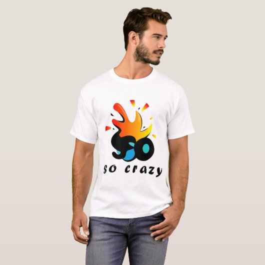 So Crazy Splash T-shirt (Voorkant volledig)
