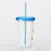 So Cute Hercules Acrylic Tumbler Acryl Drinkbeker (Rechts)