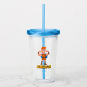 So Cute Hercules Acrylic Tumbler Acryl Drinkbeker (Voorkant)