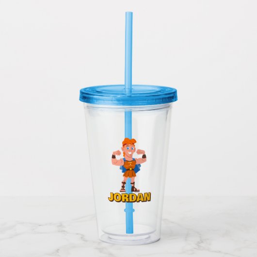 So Cute Hercules Acrylic Tumbler Acryl Drinkbeker (Voorkant)