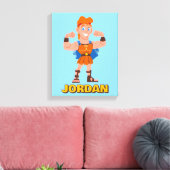 So Cute Hercules Canvas Print (Insitu (Woonkamer))