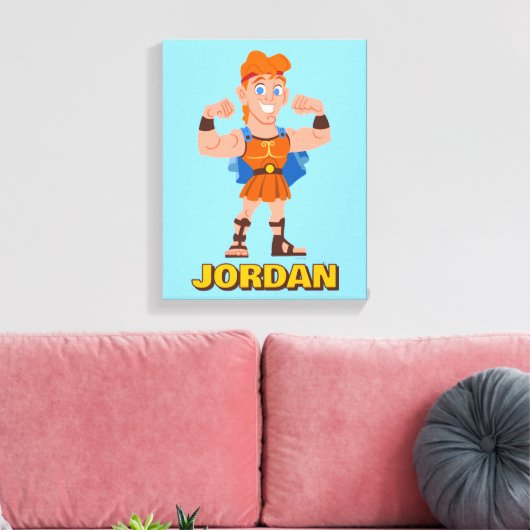 So Cute Hercules Canvas Print (Insitu (Woonkamer))