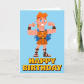 So Cute Hercules Card Kaart (Voorkant)