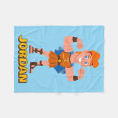 So Cute Hercules Fleece Blanket Deken (Voorkant (Horizontaal))