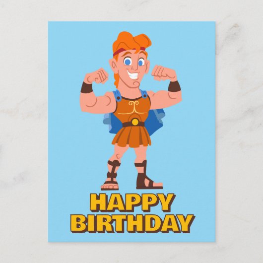 So Cute Hercules Postcard Briefkaart (Voorkant)