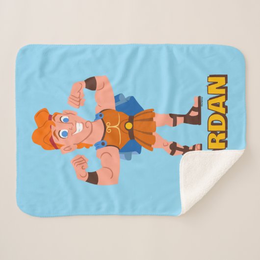 So Cute Hercules Sherpa Blanket Sherpa Deken (Voorkant (horizontaal))