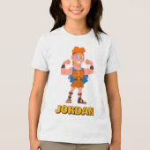 So Cute Hercules Tri-Blend Shirt (Voorkant)