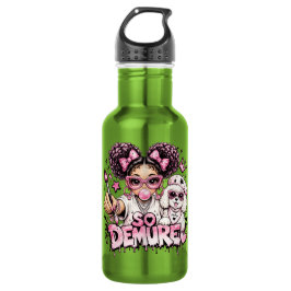 So Demure™ Roze Glam Girl Bubblegum Waterfles