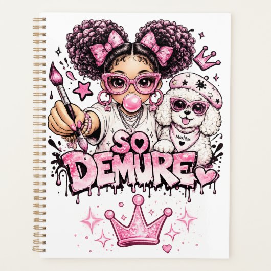 So Demure™ Starberry & MooMoo Pllanne4r Planner (Voorkant)