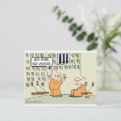 So far, so good - in prison briefkaart (Staand voorkant)