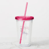 So Greek. So Chic. Megara Acrylic Tumbler Acryl Drinkbeker (Achterkant)