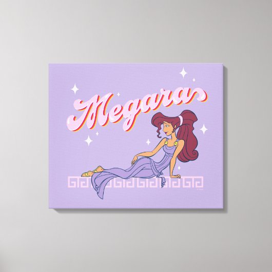 So Greek. So Chic. Megara Canvas Print (Voorkant)
