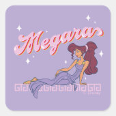 So Greek. So Chic. Megara Square Sticker (Voorkant)