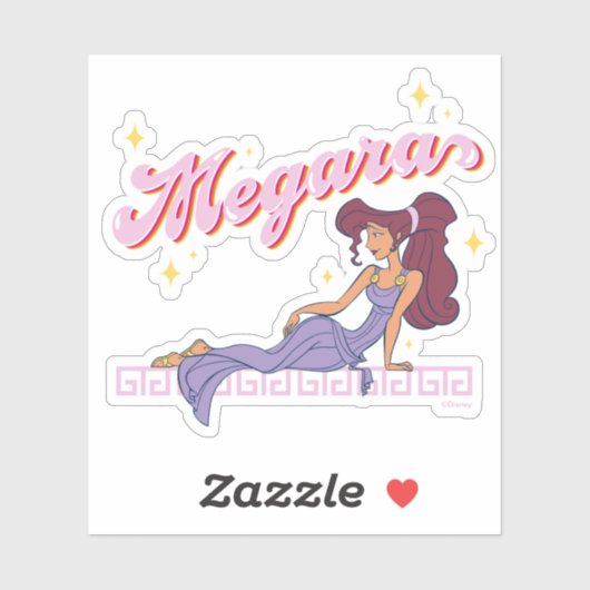 So Greek. So Chic. Megara Sticker (Vel)