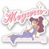 So Greek. So Chic. Megara Sticker (Voorkant)