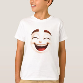 So happy – big laughing emoji face t-shirt