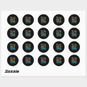So Long 3rd Grade Hello Summer Last Day Of School. Ronde Sticker (Vel)