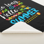 So Long 3rd Grade Hello Summer Last Day Of School. Sherpa Deken (3/4)