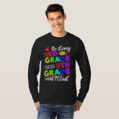 So Long 4th Grade Here I Come Graduation 5th Grade T-shirt (Voorkant volledig)