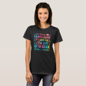 So Long Fourth Grade Look Out Fifth Grade Here I C T-shirt (Voorkant volledig)