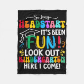 So Long Headstart Afstuderen 2025 Kindergarten Haa Fleece Deken (Voorkant)