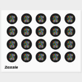 So Long Headstart Afstuderen 2025 Kindergarten Haa Ronde Sticker (Vel)