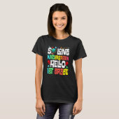 So Long Kindergarten Hello 1st Grade Kindergarten T-shirt (Voorkant volledig)